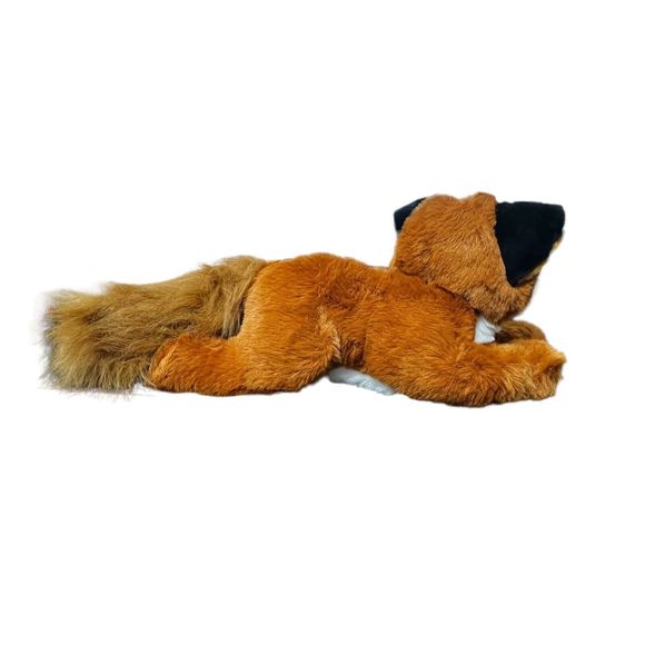 Vintage 24K Polar Puff Realistic Plush Red Fox 12” Tag Attached 1992 Animal - Picture 9 of 16